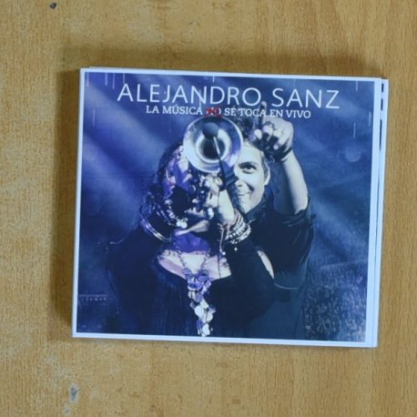 ALEJANDRO SANZ - LA MUSICA NO SE TOCA EN VIVO - CD