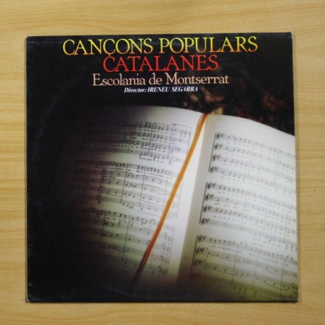 [1002791] ESCOLANIA DE MONTSERRAT - CANCONS POPULARS CATALANES - LP