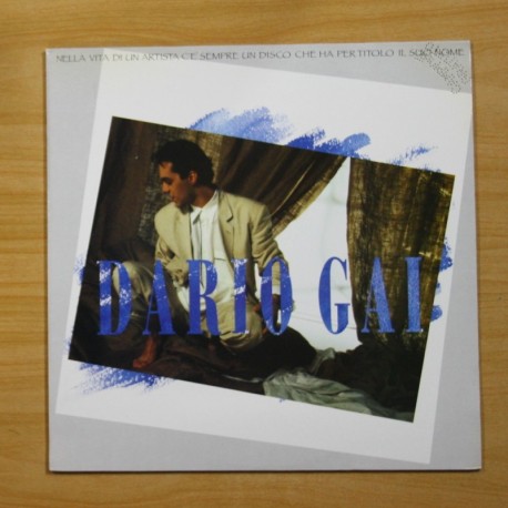 DARIO GAI - NELLA VITA DI UN ARTISTA C´E SEMPRE UN DISCO CHE HA PER TITOLO IL SUO NOME - LP