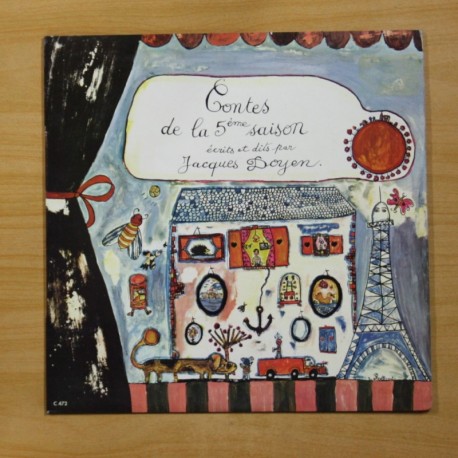 JACQUES DOYEN / JACQUES LASRY - CONTES DE LA 5EME SAISON ECRITS ET DITS PAR DOYEN - LP