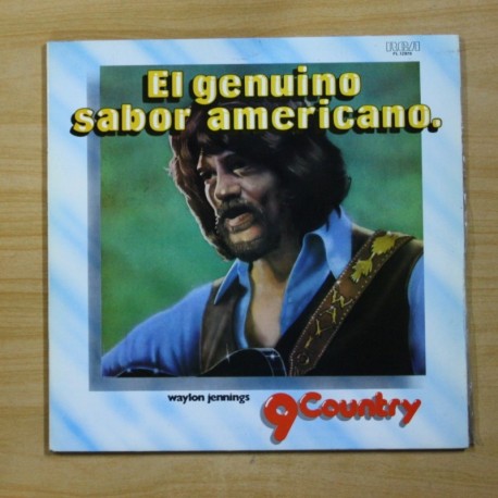 [1013897] WAYLON JENNINGS - EL GENUNINO SABOR AMERICANO - GATEFOLD - LP