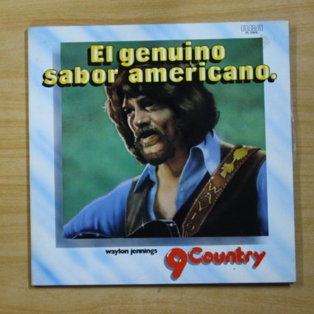 [1013918] WAYLON JENNINGS - EL GENUNINO SABOR AMERICANO - GATEFOLD - LP