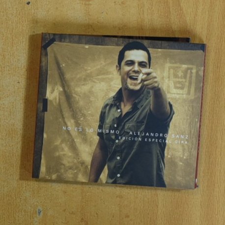 ALEJANDRO SANZ - NO ES LO MISMO - CD