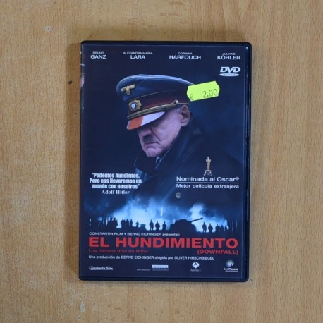 EL HUNDIMIENTO - DVD