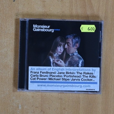 VARIOS - MONSIEUR GAINSBOURG REVISITED - CD