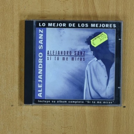 ALEJANDRO SANZ - SI TU ME MIRAS - CD
