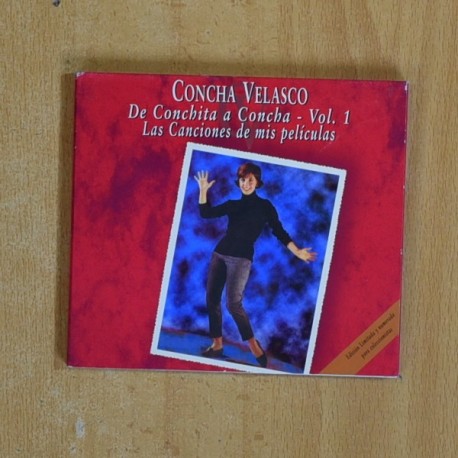 CONCHA VELASCO - DE CONCHITA A CONCHA VOL 1 LAS CANCIONES DE MIS PELICULAS - CD