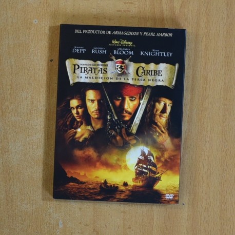PIRATAS DEL CARIBE LA MALDICION DE LA PERLA NEGRA - DVD