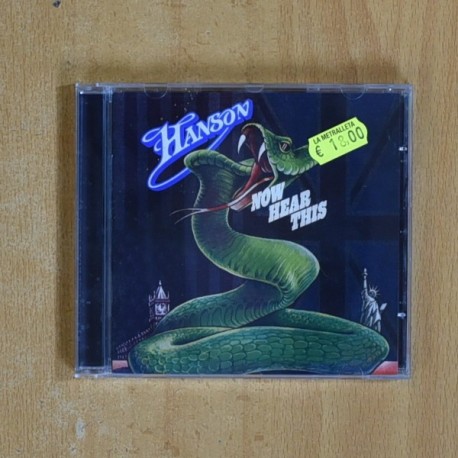 HANSON - NOW HEAR THIS - CD