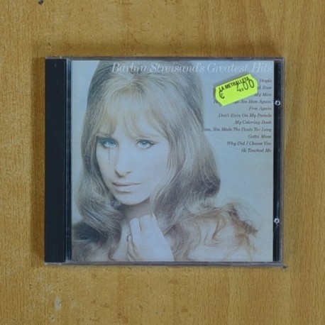 BARBRA STREISAND - GREATEST HITS - CD