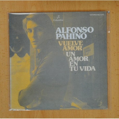 [230018] ALFONSO PAHINO - VUELVE AMOR / UN AMOR EN TU VIDA - SINGLE