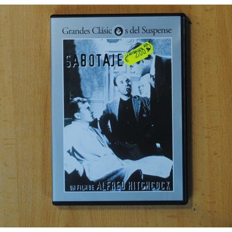 ALFRED HITCHCOCK - SABOTAJE - DVD