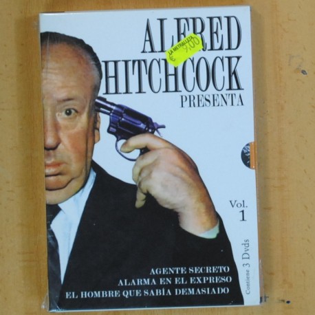 ALFRED HITCHCOCK - VOL 1 - 3 DVD