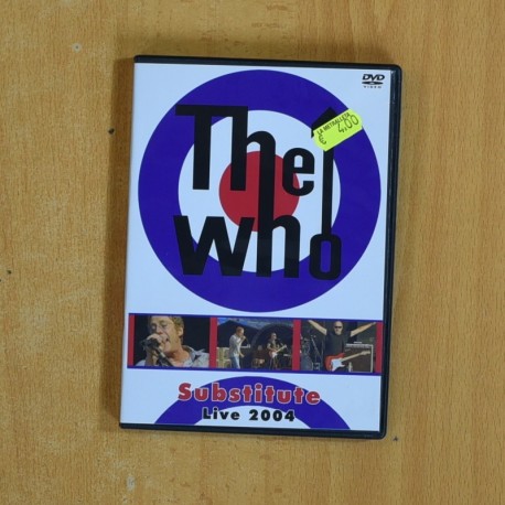 THE WHO SUBSTITUTE LIVE 2004 - DVD