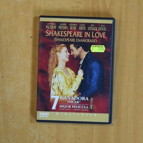 SHAKESPEARE IN LOVE - DVD