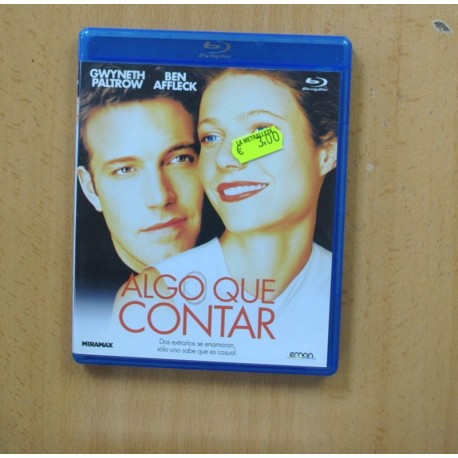 ALGO QUE CONTAR - BLURAY