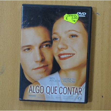 ALGO QUE CONTAR - DVD