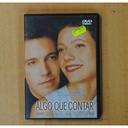 ALGO QUE CONTAR - DVD