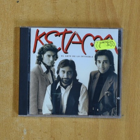 KETAMA - EL ARTE DE LO INVISIBLE - CD