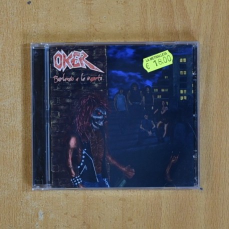 OKER - BURLANDO A LA MUERTE - CD