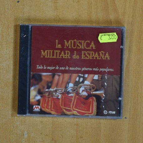 VARIOS - LA MUSICA MILITAR DE ESPAÑA - CD