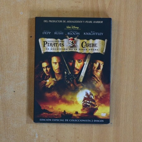 PIRATAS DEL CARIBE LA MALDICION DE LA PERLA NEGRA - DVD