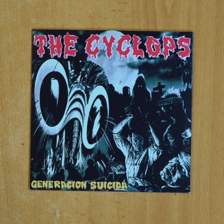 [376744] THE CYCLOPS - GENERACION SUICIDA - VINILO ROJO SINGLE