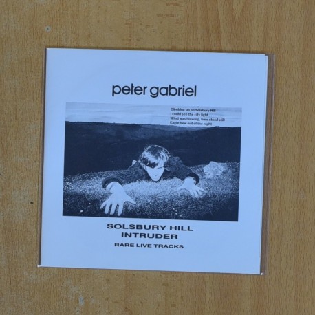 [376785] PETER GABRIEL - SOLSBURY HILL INTRUDER - SINGLE