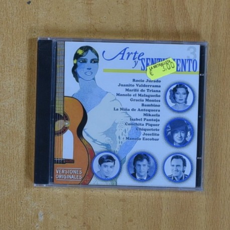 VARIOS - ARTE Y SENTIMIENTO 3 - CD