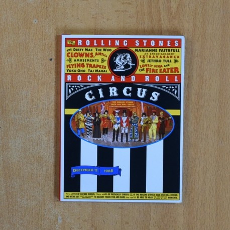 THE ROLLING STONES - ROCK AND ROLL CIRCUS - DVD