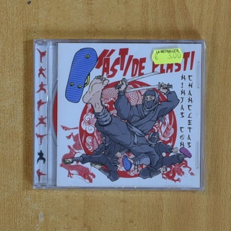 NASTI DE PLASTI - NINJAS CON CHANCLETAS - CD