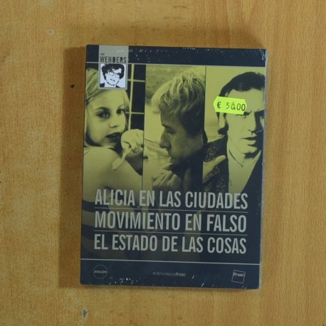 ALICIA EN LAS CIUDADES / MOVIMIENTO EN FALSO / EL ESTADO DE LAS COSAS - DVD