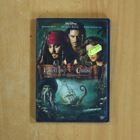 PIRATAS DEL CARIBE EL COFRE DEL HOMBRE MUERTO - DVD