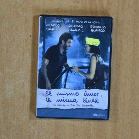 EL MISMO AMOR LA MISMA LLUVIA - DVD