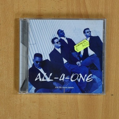 [338091] ALL 4 ONE - AND THE MUSIC SPEAKS - CD