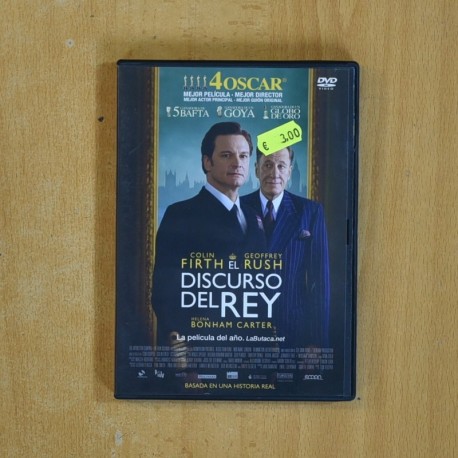 EL DISCURSO DEL REY - DVD