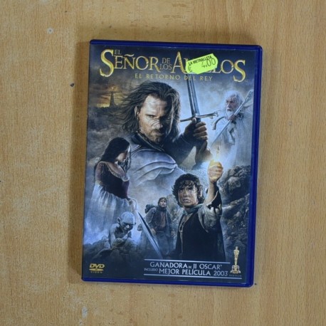 EL SEÑOR DE LOS ANILLOS EL RETORNO DEL REY - DVD