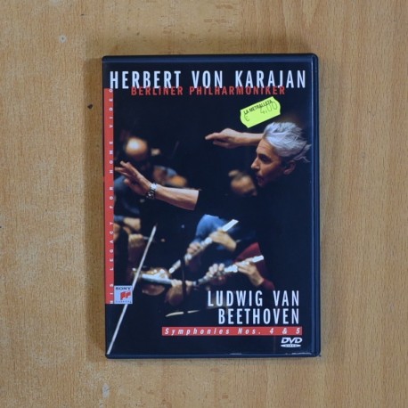 BEETHOVEN SYMPHONIES NOS 4 & 5 - DVD