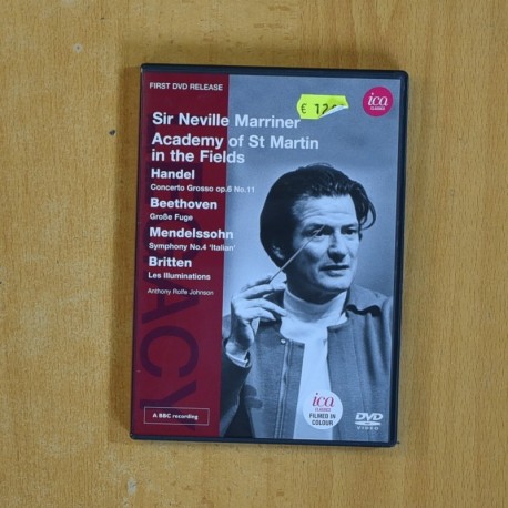 SIR NEVILLE MARRINER ACADEMY OF ST MARTIN IN THE FIELDS - DVD