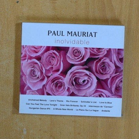 PAUL MAURIAT - INOLVIDABLE - CD