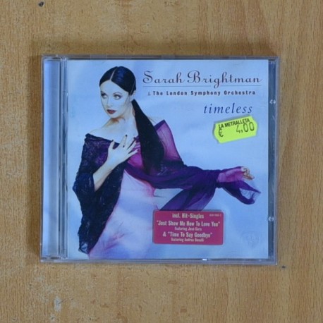 SARAH BRIGHTMAN - TIMELESS - CD