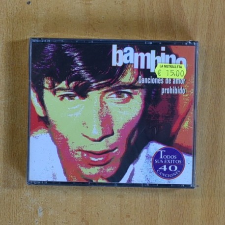 BAMBINO - CANCIONES DE AMOR PROHIBIDO - CD