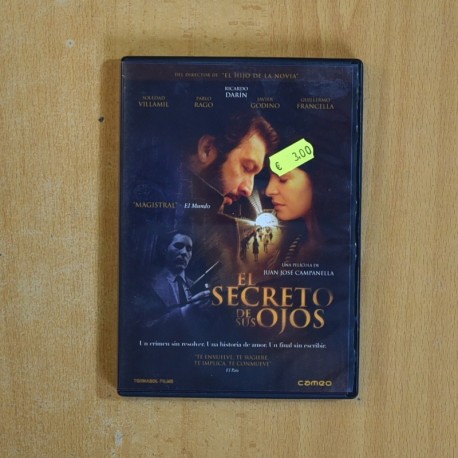 EL SECRETO DE SUS OJOS - DVD