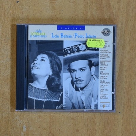 LOLA BELTRAN / PEDRO INFANTE - LOLA BELTRAN / PEDRO INFANTE - CD
