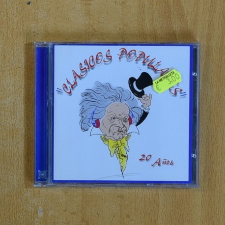 VARIOS - CLASICOS POPULARES 20 AÑOS - CD