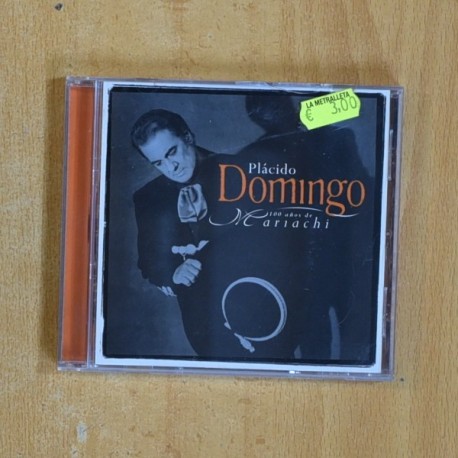 PLACIDO DOMINGO - 100 ÑOS DE MARIACHI - CD