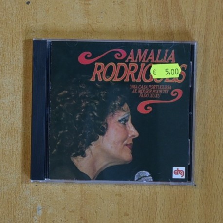 [395384] AMALIA DOMINGUES - UMA CASA PORTGUESA AY MOURIR POUR TOI FADO XUXU - CD