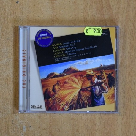 VARIOS - BARBER / IVES / COPLAND / COWELL / CRESTON - CD