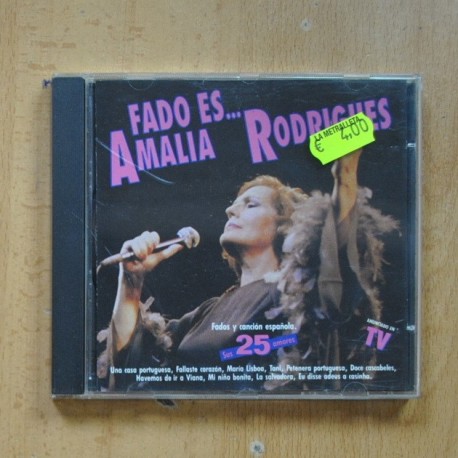 [310972] AMALIA RODRIGUES - FADO ES - CD