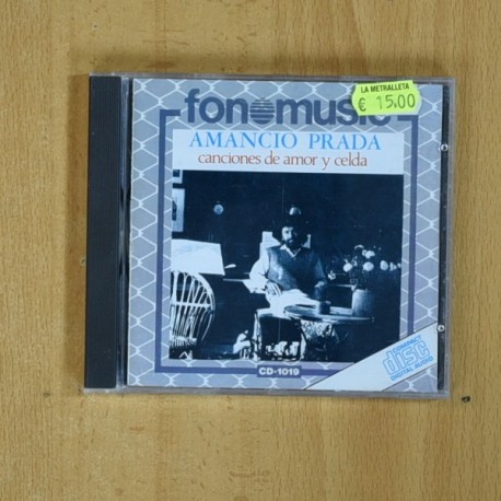 AMANCIO PRADA - CANCIONES DE AMOR Y CELDA - CD